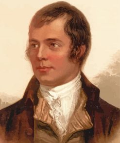 Robert Burns Scottish Poet Diamond Painting