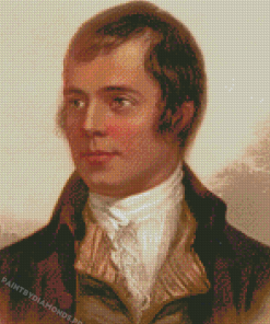 Robert Burns Scottish Poet Diamond Painting