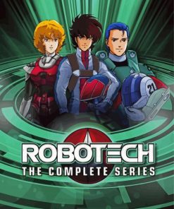 Robotech Poster Diamond Painting