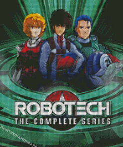 Robotech Poster Diamond Painting