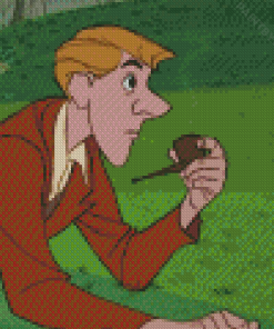 Roger Smoking From 101 Dalmatians Diamond Painting