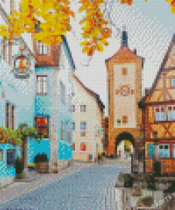 Rothenburg Germany Diamond Paintings