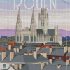 Rouen City Poster Diamond Painting