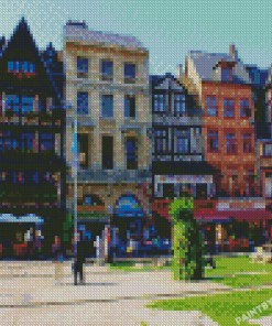 Rouen City In France Diamond Painting