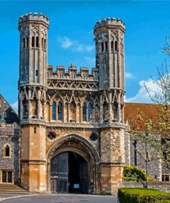 St Augustines Abbey In Canterbury Diamond Paintings