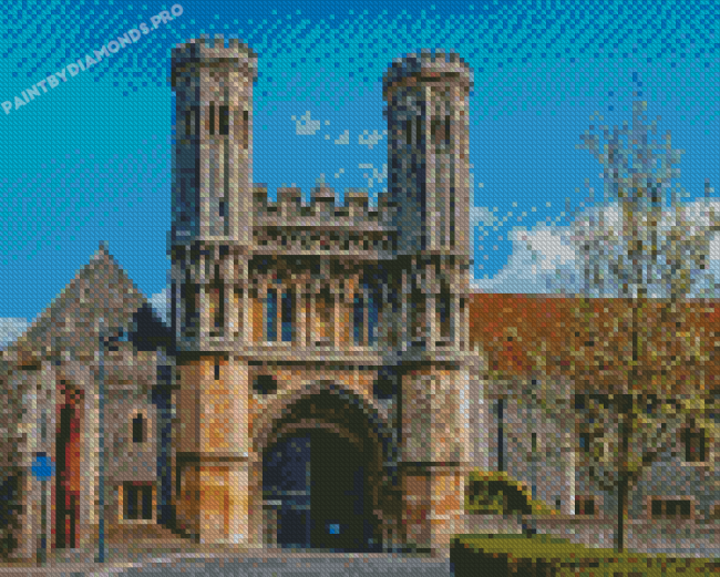 St Augustines Abbey In Canterbury Diamond Paintings