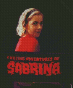 Sabrina Spellman Chilling Adventures Of Sabrina Poster Diamond Painting