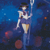 Sailor Saturn Diamond Painting