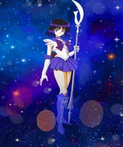 Sailor Saturn Diamond Painting