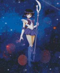 Sailor Saturn Diamond Painting