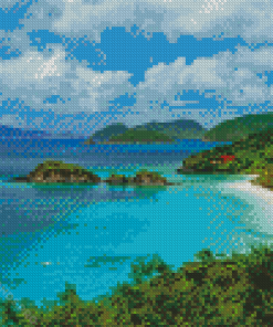 Saint Thomas Island Diamond Painting