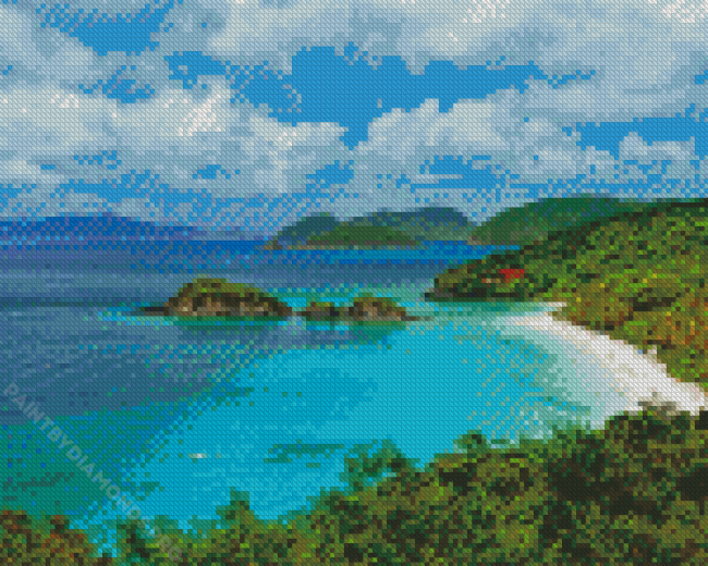 Saint Thomas Island Diamond Painting