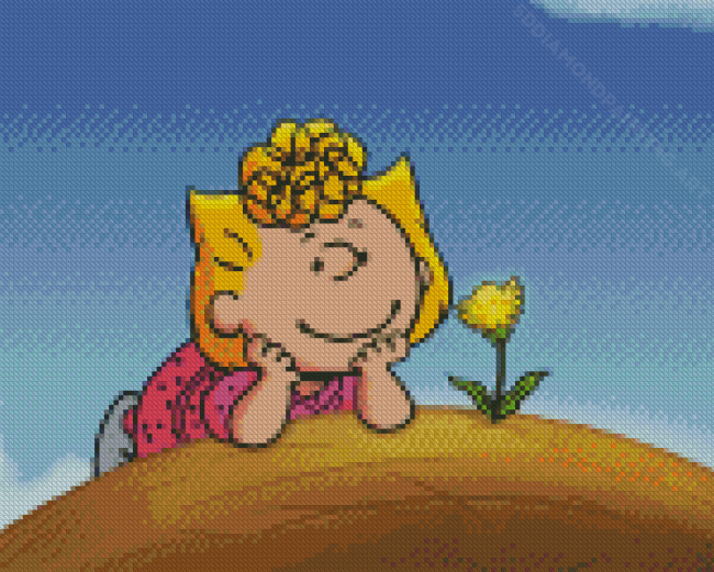 Sally From Peanuts Diamond Painting