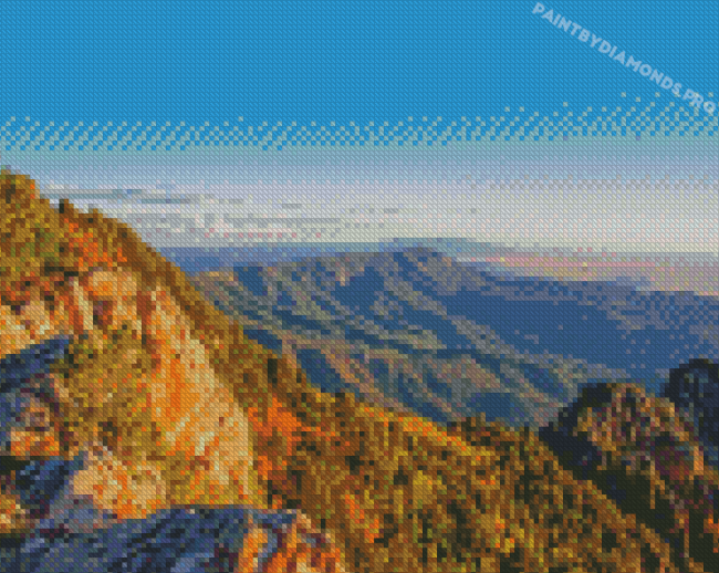 Sandia Mountains Mexico Diamond Painting