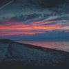 Sandy Neck Beach At Sunset Diamond Painting