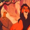 Scar The Lion King And Simba Diamond Painting