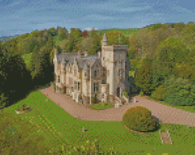 Scottish Castle Diamond Painting