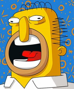 Screaming Homer Diamond Painting