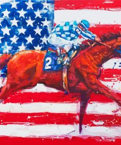 Secretariat Art Diamond Paintings