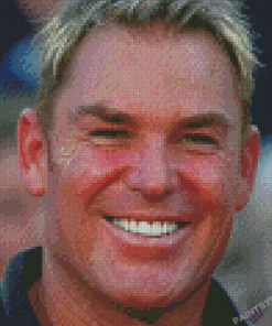 Shane Warne Diamond Painting