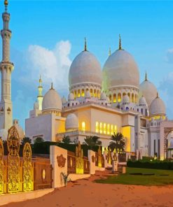 Sheikh Zayed Grand Mosque Diamond Painting