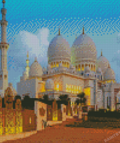 Sheikh Zayed Grand Mosque Diamond Painting