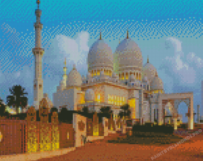 Sheikh Zayed Grand Mosque Diamond Painting