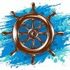 Ship Wheel Art Diamond Painting