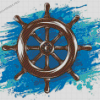 Ship Wheel Art Diamond Painting