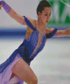 Skating Ice Dancer Diamond Painting