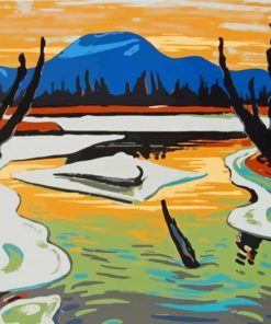 Smart River Alaska AY Jackson Diamond Paintings