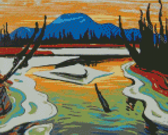 Smart River Alaska AY Jackson Diamond Paintings