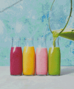 Smoothie Drinks Diamond Painting