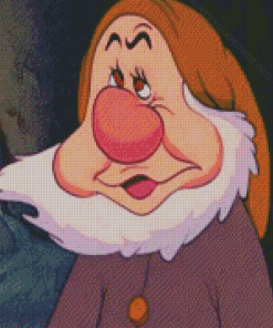 Sneezy Dwarf Disney Character Diamond Paintings