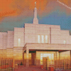 Snowflake AZ Temple Diamond Paintings