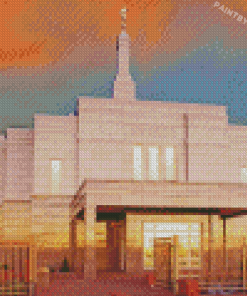 Snowflake AZ Temple Diamond Paintings