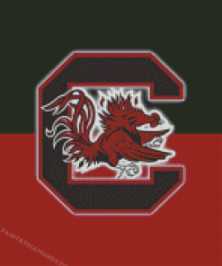 South Carolina Gamecocks Football Logo Diamond Painting