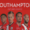 Southampton Football Team Players Diamond Painting