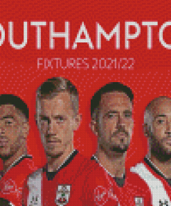 Southampton Football Team Players Diamond Painting