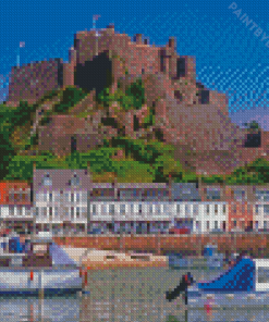 St Helier Harbor Diamond Painting