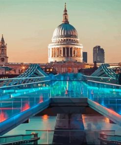 St Pauls Cathedral London Buildings Diamond Painting