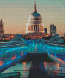 St Pauls Cathedral London Buildings Diamond Painting