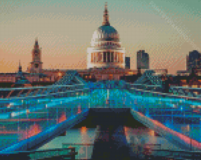 St Pauls Cathedral London Buildings Diamond Painting