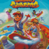 Subway Surfers Poster Diamond Paintings