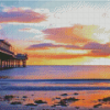 Sunrise At Paignton Pier Diamond Painting