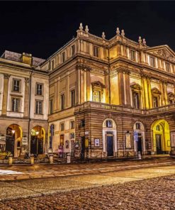 Teatro Alla Scala At Night Diamond Paintings