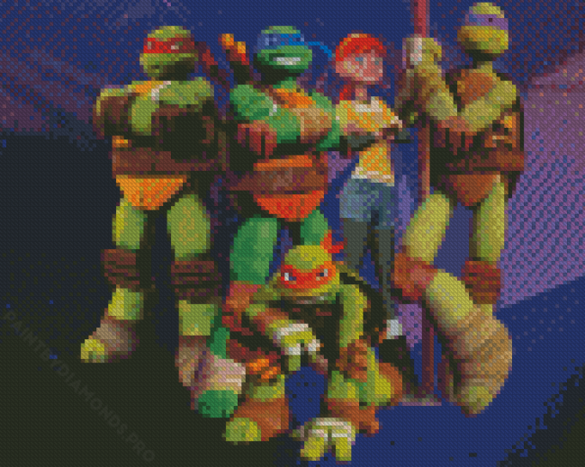 Teenage Mutant Ninja Turtles Diamond Painting