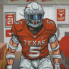 Texas Longhorns Football Art Diamond Paintings