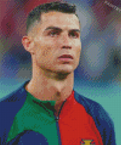 The Handsome Football Player Ronaldo Diamond Painting