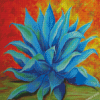 The Blue Agave Diamond Painting